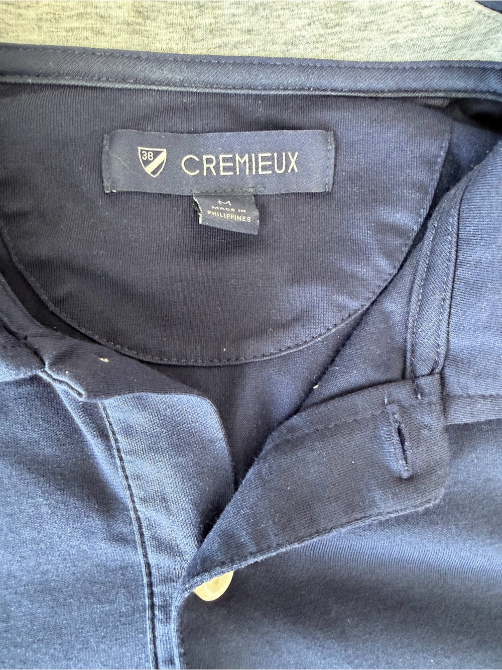 Cremieux Men's Navy Cotton Blend Pants